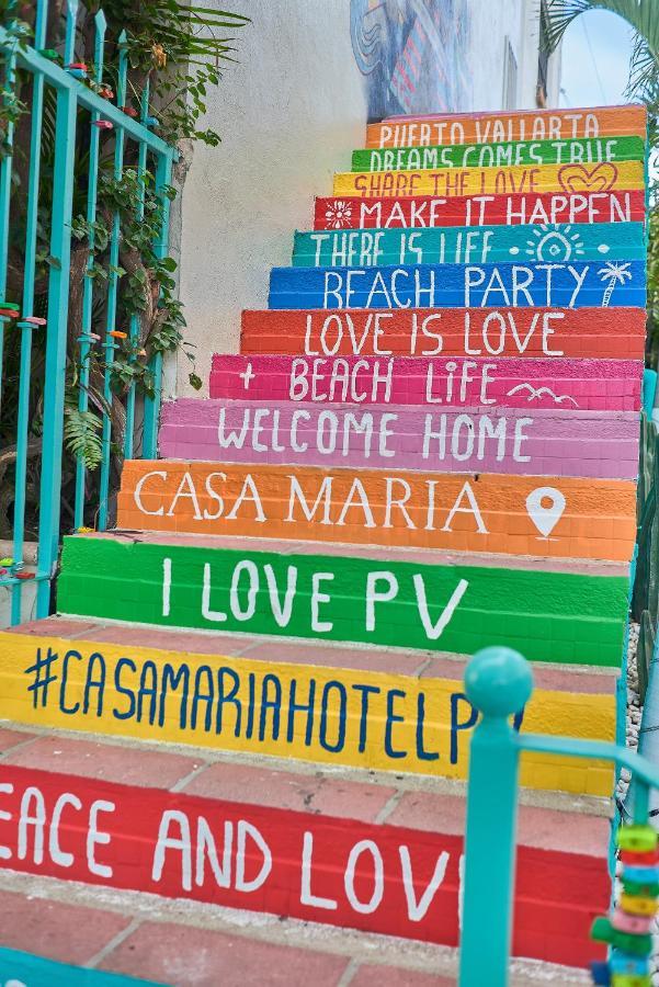 Casa Maria Hotel Boutique & Gallery Adults Only Puerto Vallarta Esterno foto